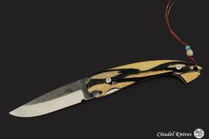 Citadel Trident Royal Ebony- Folding Knife.